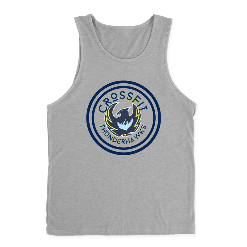 Mens 2X-Large HEATHER_GRAY Tank Top