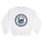Mens 2X-Large WHITE Midweight Sweatshirt