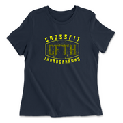 Womens 2X-Large NAVY Relaxed Jersey T-Shirt