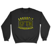 Mens 2X-Large BLACK Midweight Sweatshirt