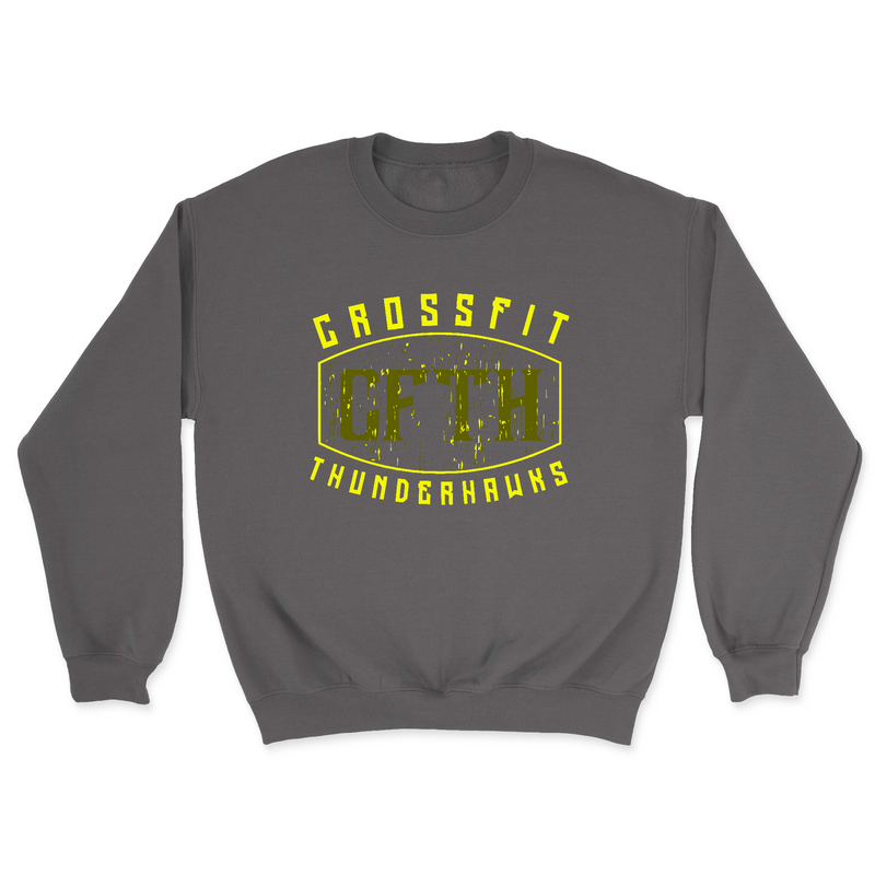 Mens 2X-Large CHARCOAL Midweight Sweatshirt