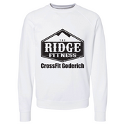 Mens 2X-Large WHITE CrewNeck