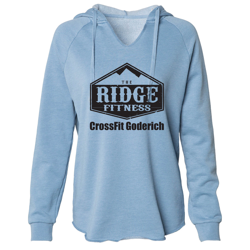Womens 2X-Large MISTY_BLUE Hoodie