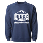 Mens 2X-Large INDIGO CrewNeck