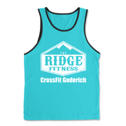 Mens 2X-Large TAHITI_BLUE Tank Top
