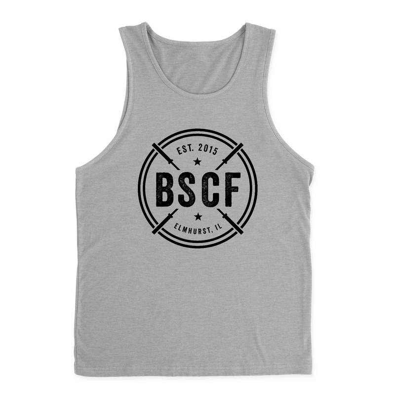 Mens 2X-Large HEATHER_GRAY Tank Top