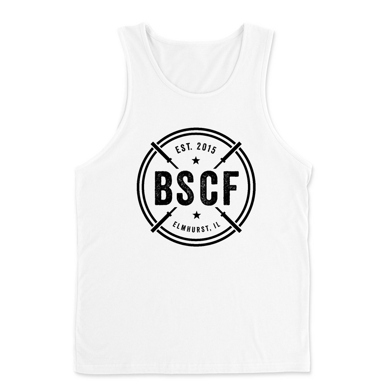 Mens 2X-Large WHITE Tank Top