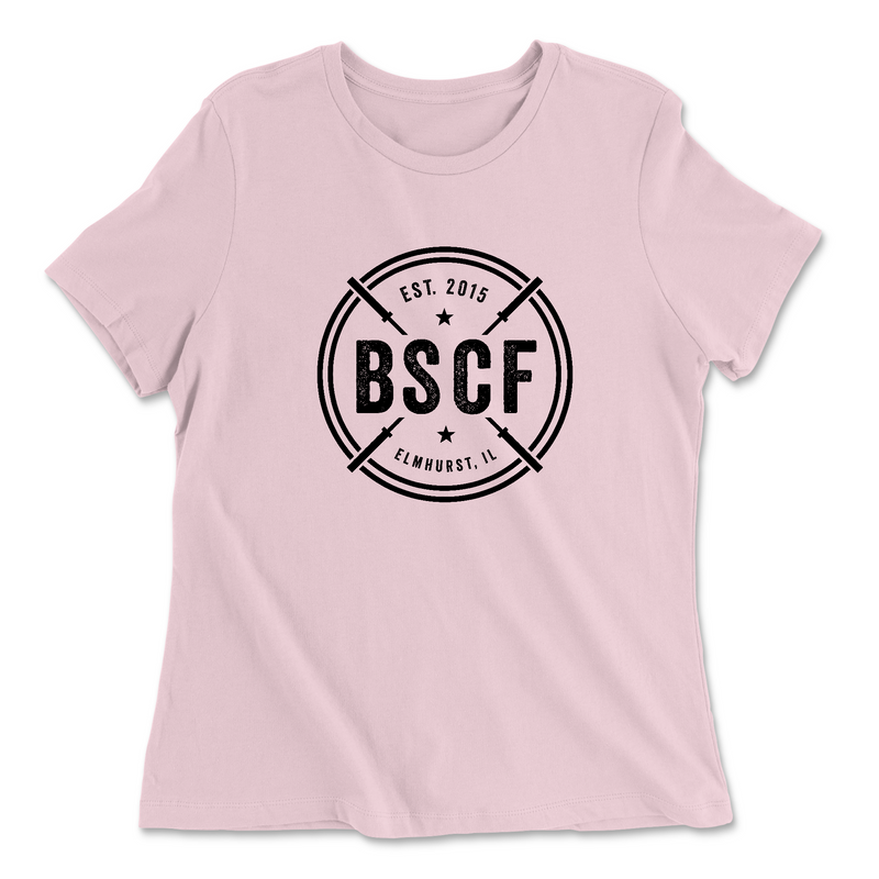 Womens 2X-Large PINK Relaxed Jersey T-Shirt