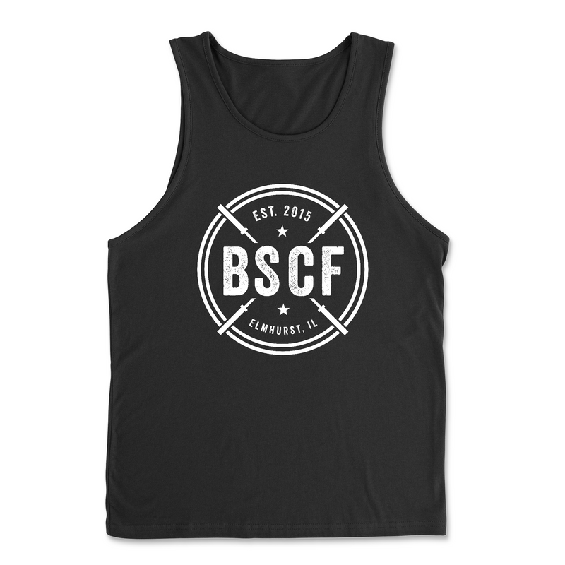 Mens 2X-Large BLACK Tank Top
