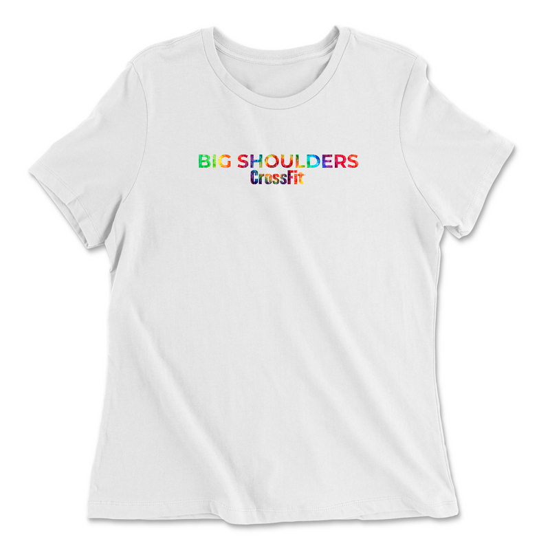 Womens 2X-Large WHITE Relaxed Jersey T-Shirt