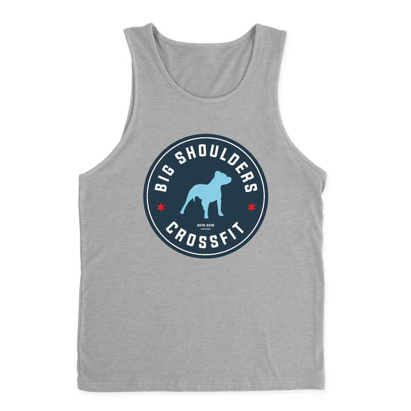 Mens 2X-Large HEATHER_GRAY Tank Top