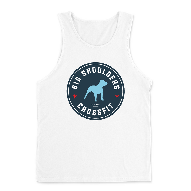 Mens 2X-Large WHITE Tank Top
