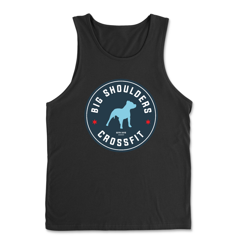Mens 2X-Large BLACK Tank Top