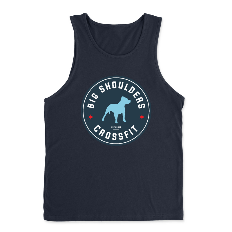 Mens 2X-Large DARK_NAVY Tank Top