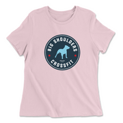 Womens 2X-Large PINK Relaxed Jersey T-Shirt