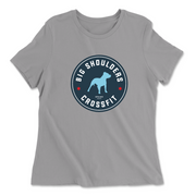 Womens 2X-Large SOLID_ATHLETIC_GREY Relaxed Jersey T-Shirt