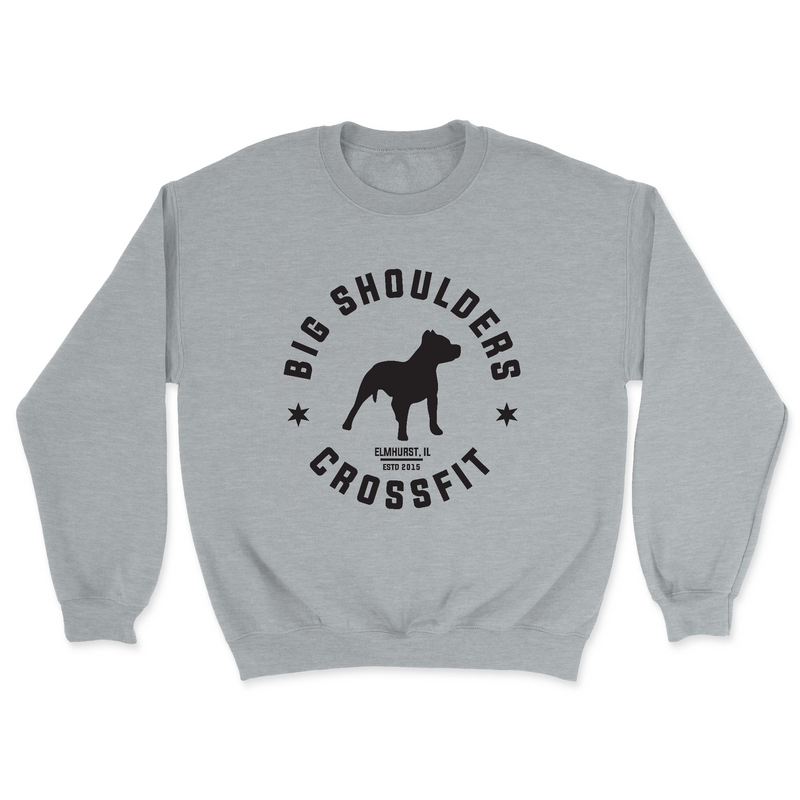 Mens 2X-Large GRAY_HEATHER Midweight Sweatshirt