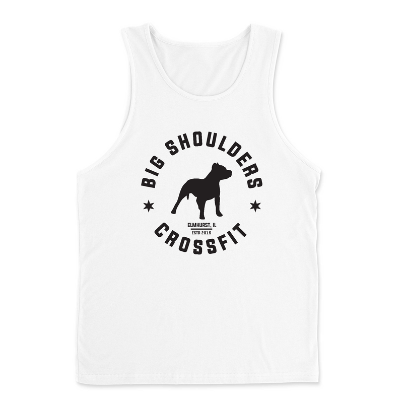 Mens 2X-Large WHITE Tank Top