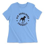 Womens 2X-Large CAROLINA_BLUE Relaxed Jersey T-Shirt