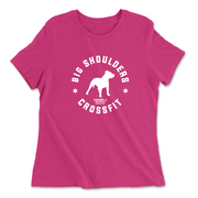 Womens 2X-Large BERRY Relaxed Jersey T-Shirt