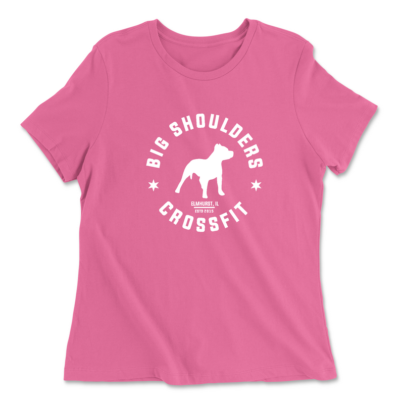 Womens 2X-Large CHARITY_PINK Relaxed Jersey T-Shirt