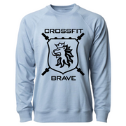 Mens 2X-Large MISTY_BLUE CrewNeck
