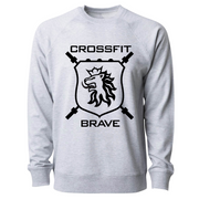 Mens 2X-Large ATHLETIC_HEATHER CrewNeck