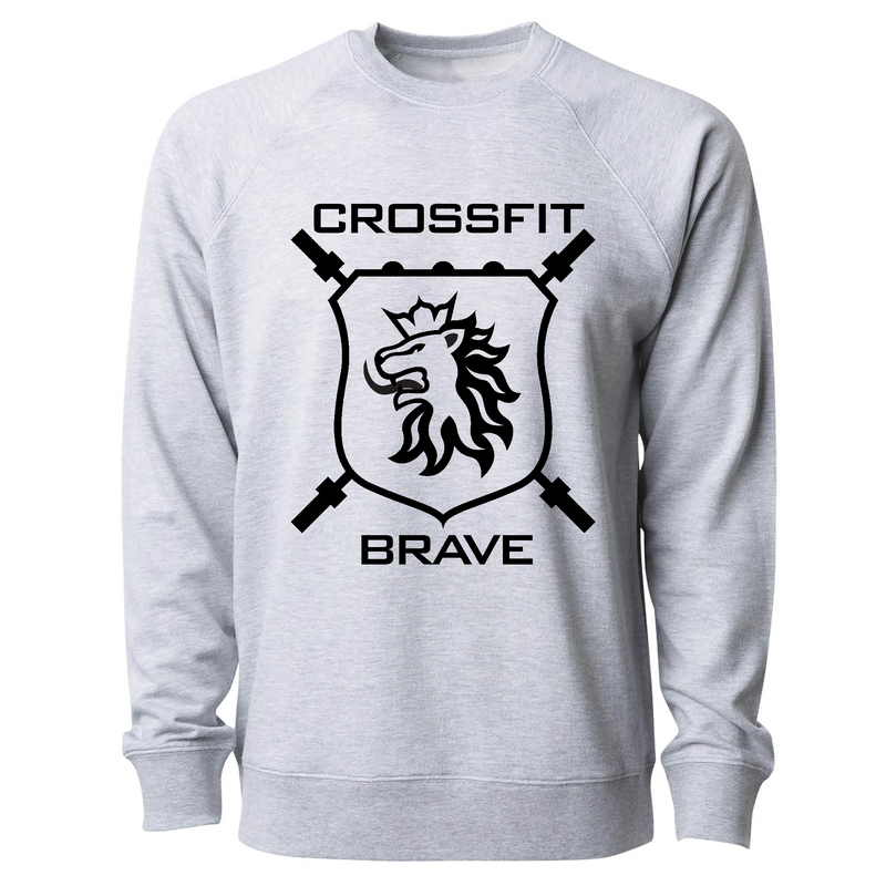 Mens 2X-Large ATHLETIC_HEATHER CrewNeck