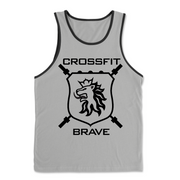 Mens 2X-Large HEATHER_GRAY Tank Top