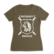 Womens 2X-Large MILITARY_GREEN T-Shirt