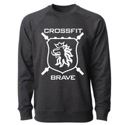 Mens 2X-Large CHARCOAL_HEATHER CrewNeck