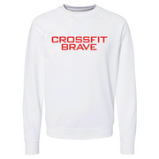 Mens 2X-Large WHITE CrewNeck