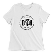 Womens 2X-Large WHITE Relaxed Jersey T-Shirt
