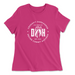Womens 2X-Large BERRY Relaxed Jersey T-Shirt