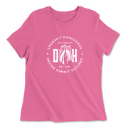 Womens 2X-Large CHARITY_PINK Relaxed Jersey T-Shirt