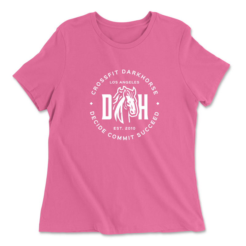Womens 2X-Large CHARITY_PINK Relaxed Jersey T-Shirt
