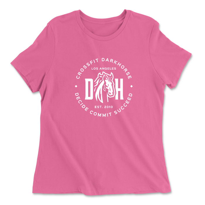 Womens 2X-Large CHARITY_PINK Relaxed Jersey T-Shirt