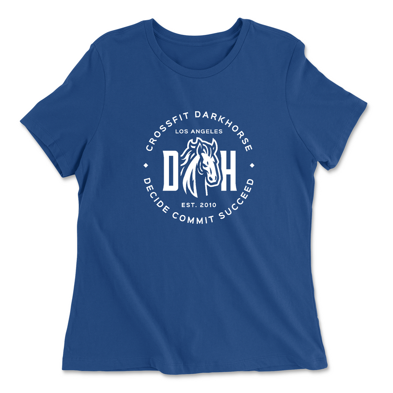 Womens 2X-Large TRUE_ROYAL Relaxed Jersey T-Shirt