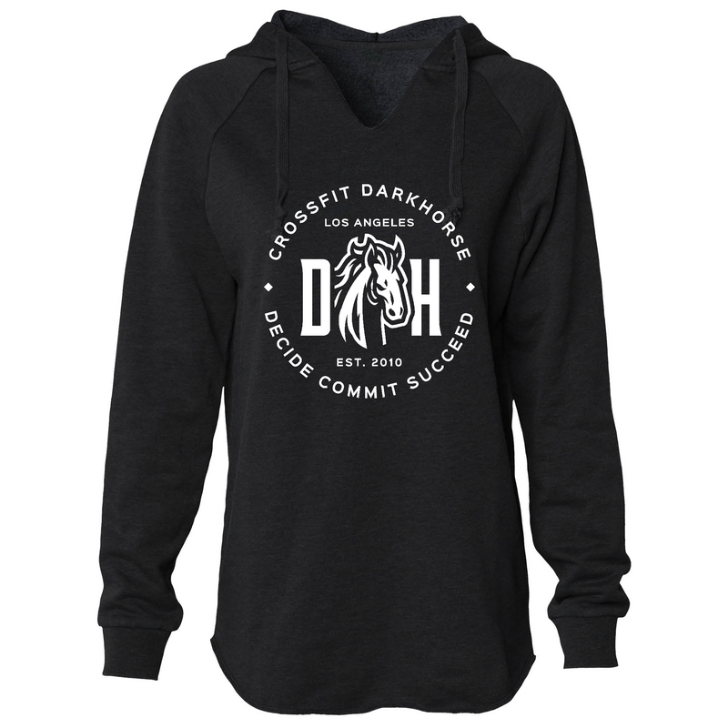 Womens 2X-Large BLACK Hoodie
