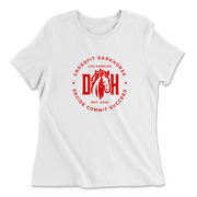 Womens 2X-Large WHITE Relaxed Jersey T-Shirt