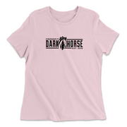Womens 2X-Large PINK Relaxed Jersey T-Shirt
