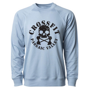 Mens 2X-Large MISTY_BLUE CrewNeck