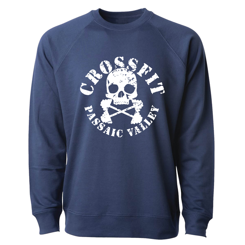 Mens 2X-Large INDIGO CrewNeck