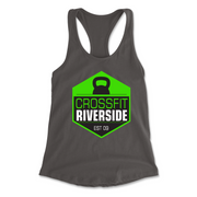 Womens 2X-Large DARK_GRAY Tank Top