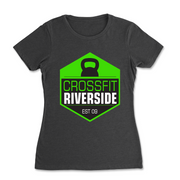 Womens 2X-Large BLACK T-Shirt