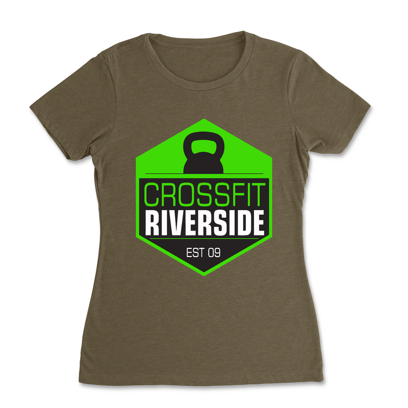 Womens 2X-Large MILITARY_GREEN T-Shirt