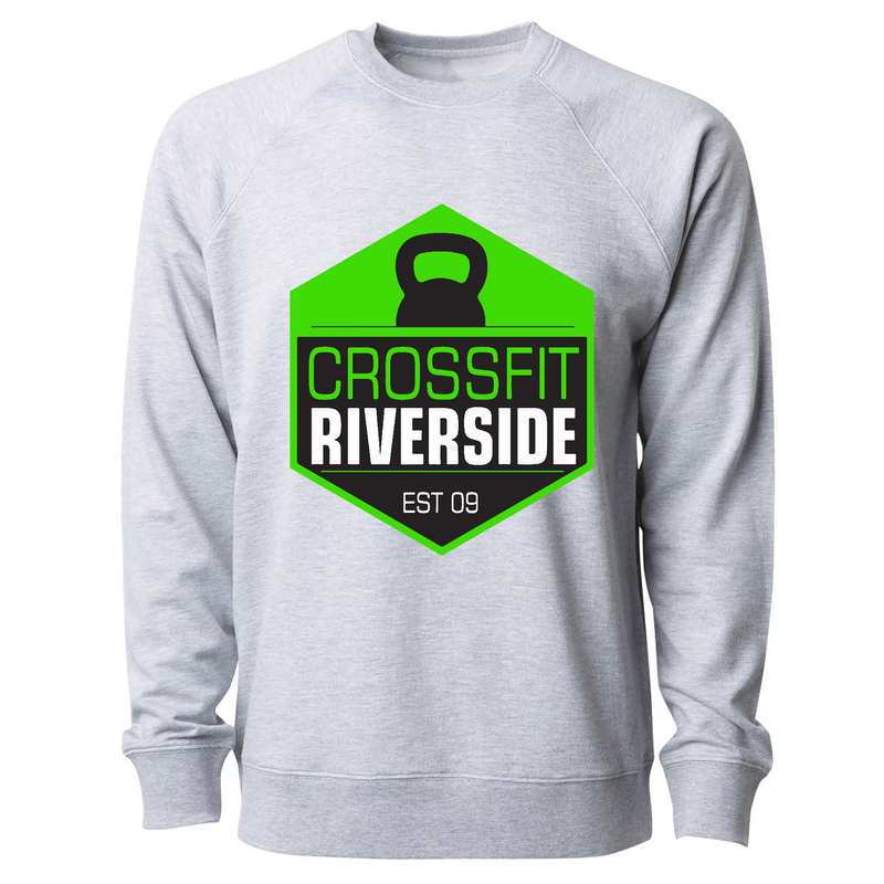 Mens 2X-Large ATHLETIC_HEATHER CrewNeck