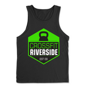 Mens 2X-Large BLACK Tank Top