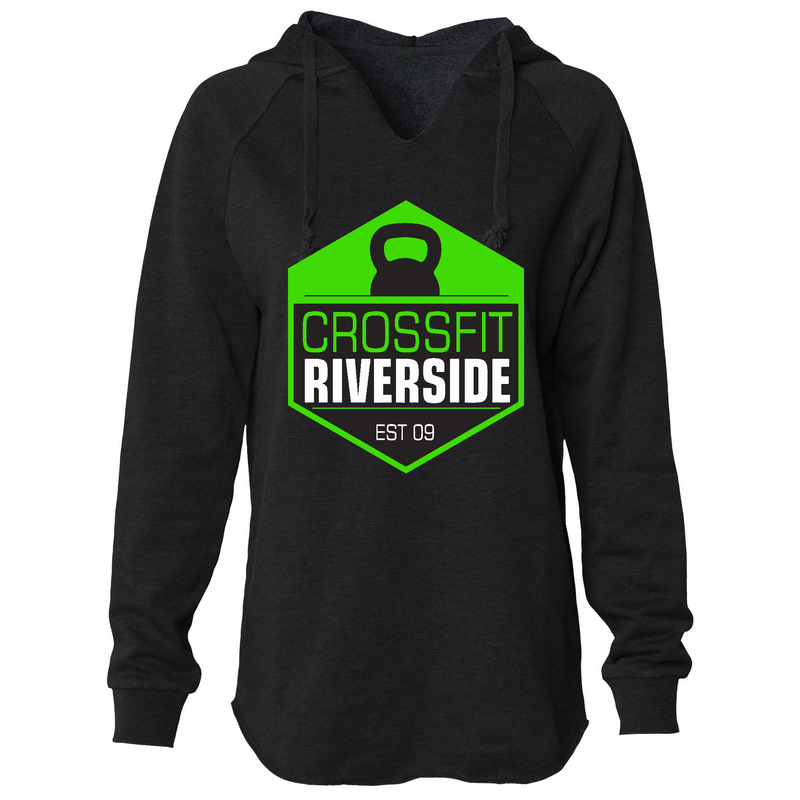 Womens 2X-Large BLACK Hoodie