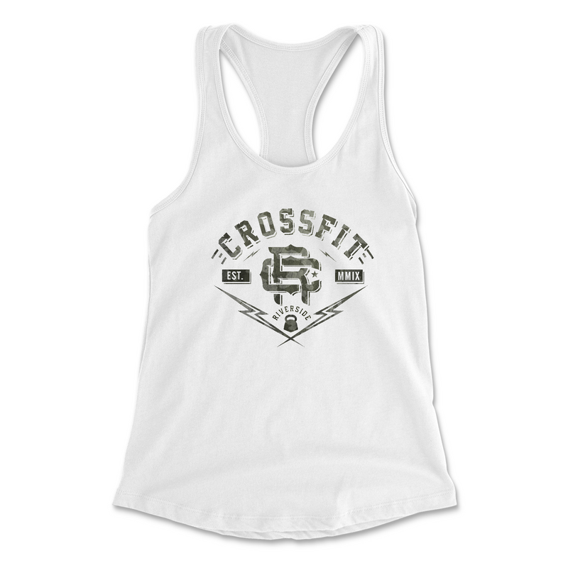Womens 2X-Large WHITE Tank Top